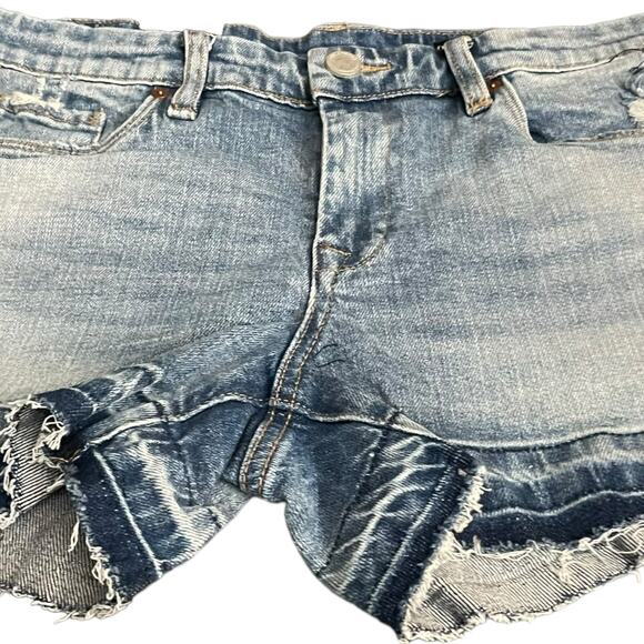 Blank NYC Denim Shorts Women's 28 High Potential The Essex Classic Cut-off NWT - Picture 8 of 11
